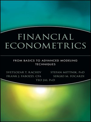 cover image of Financial Econometrics